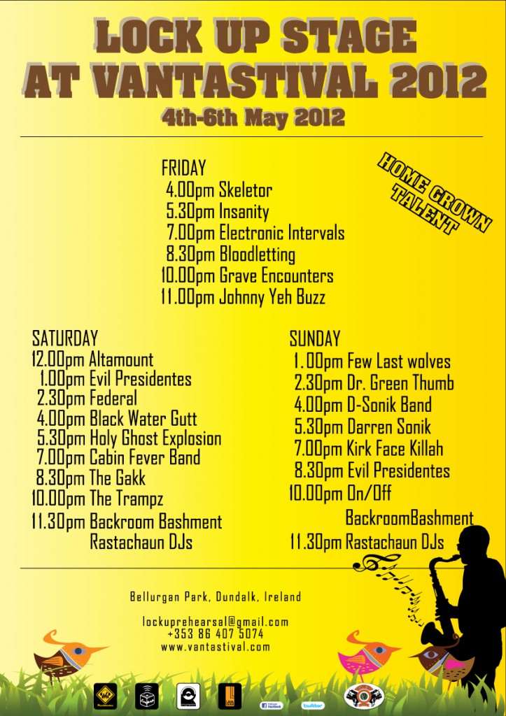 Vantastival The LockUp Stage POSTER LOCK UP STAGE AT VAN DATES OUTLINE WEB VERSION