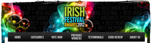 Vantastival Vantastival nominated for the Irish Festival Awards irish festival awards 2012