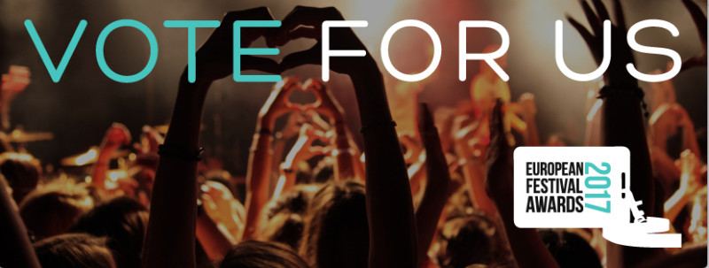 Vantastival We're nominated for a European Festival Award! vote for us