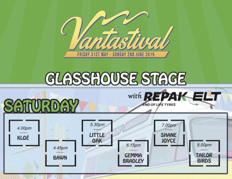 Vantastival Line Up 2019 glasshouse stage schedule thumb 01