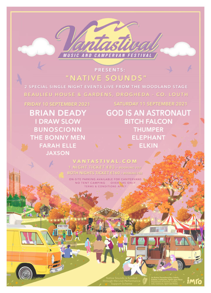 Vantastival Additions to line up and extra tickets released! VANTASTIVAL POSTER 2021 v3