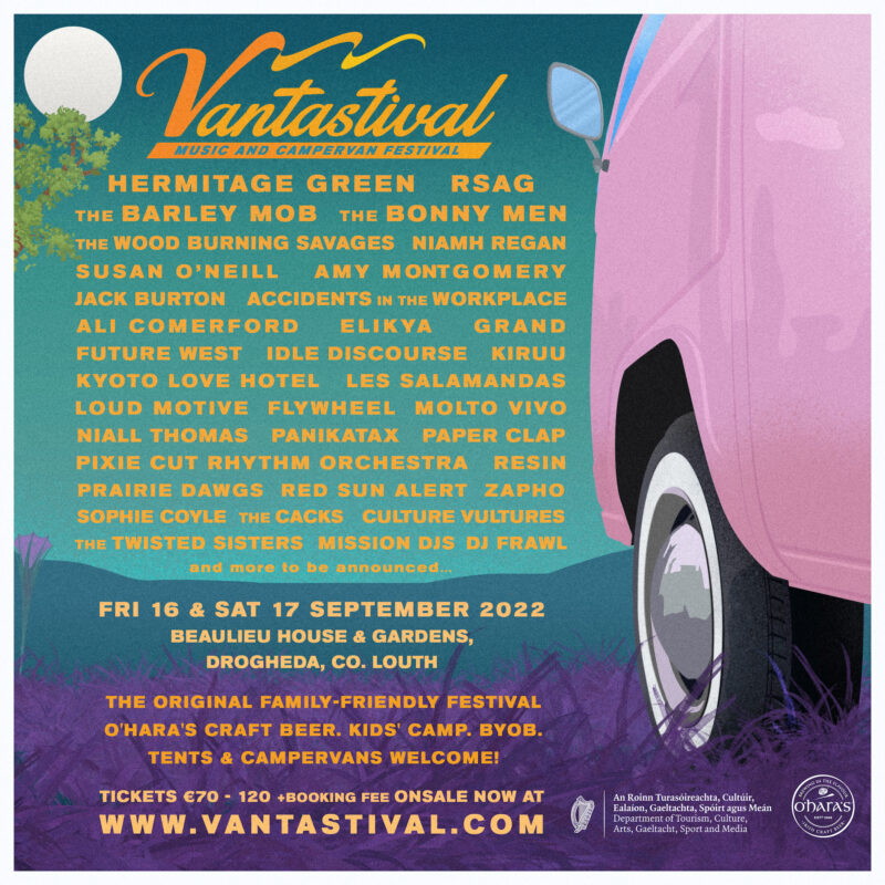 Vantastival Line up announced and tickets on sale now! VANTASTIVAL ANNOUNCMENT 2022 v3