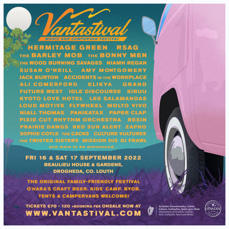 Vantastival Line up announced and tickets on sale now! VANTASTIVAL ANNOUNCMENT 2022 v3