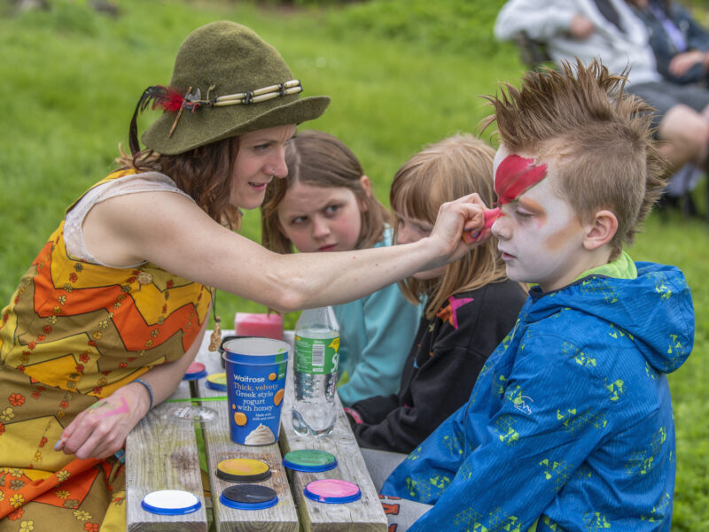 Vantastival Kids' Camp Facepainting