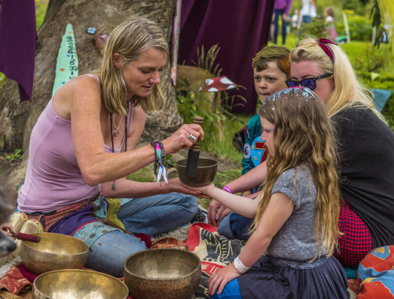 Vantastival Kids' Camp Singing Bowls