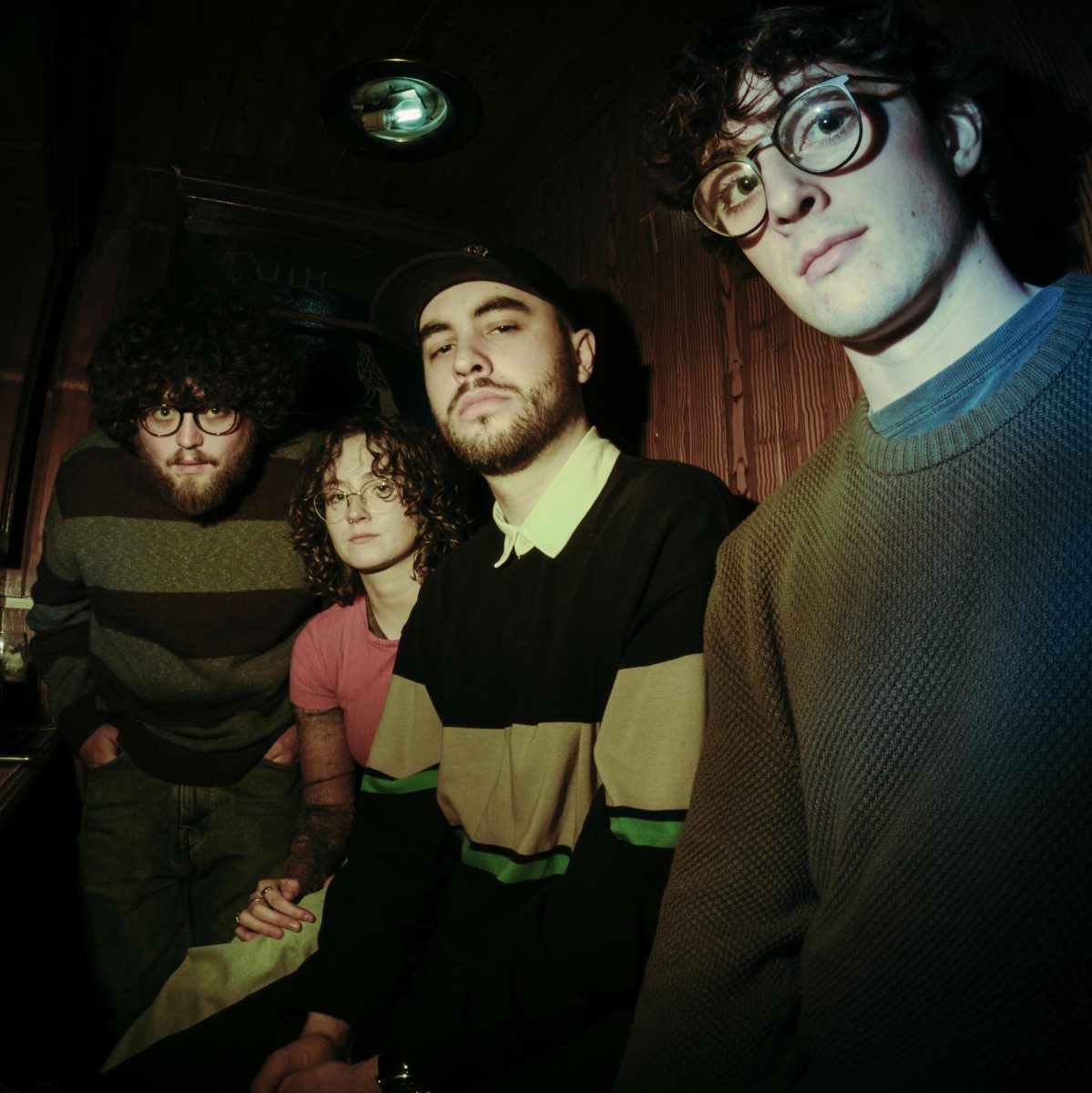Press shot promotional photo of CABL band