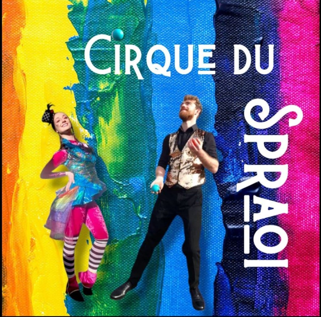 promo photo for Cirque du Spraoi kids entertainment for music festivals